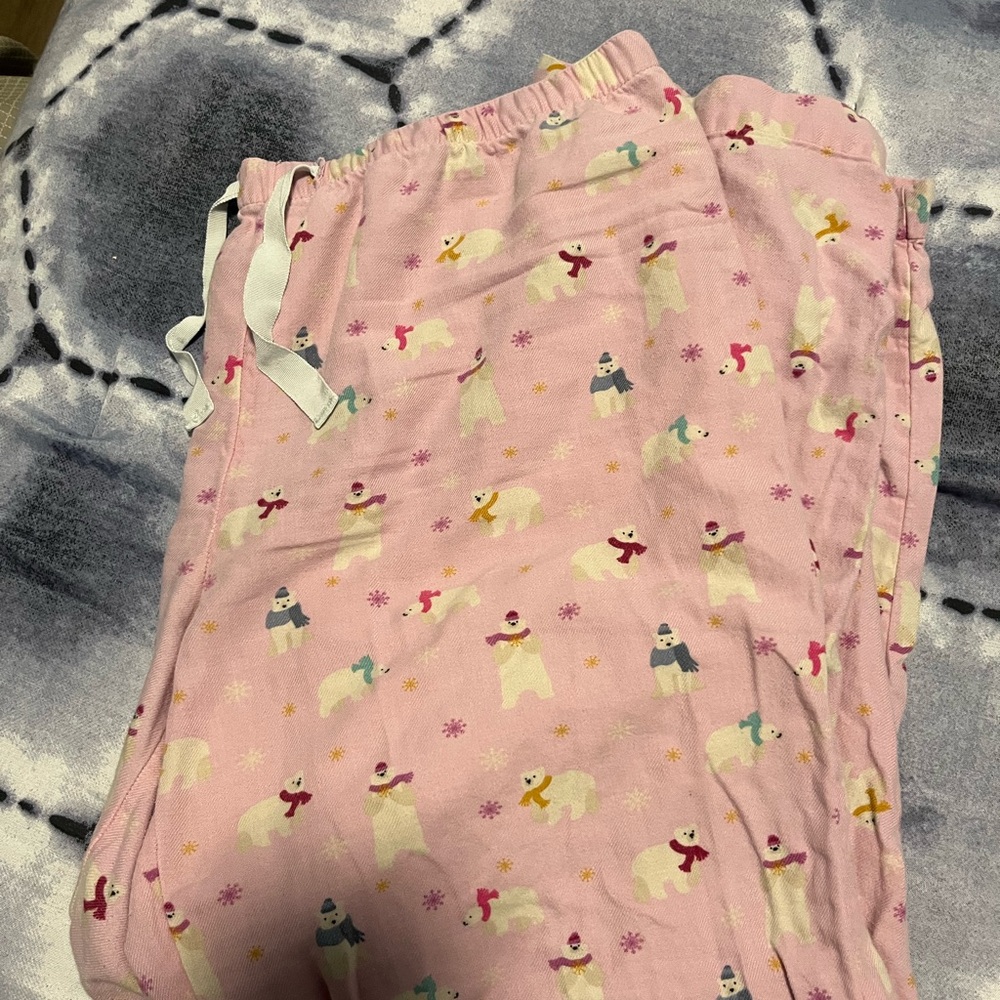 LOFT Women’s Pajama Bottoms with Polar Bear Print